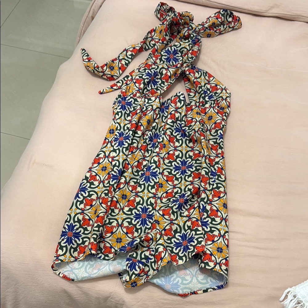 SHEIN Multicolor Floral Jumpsuit